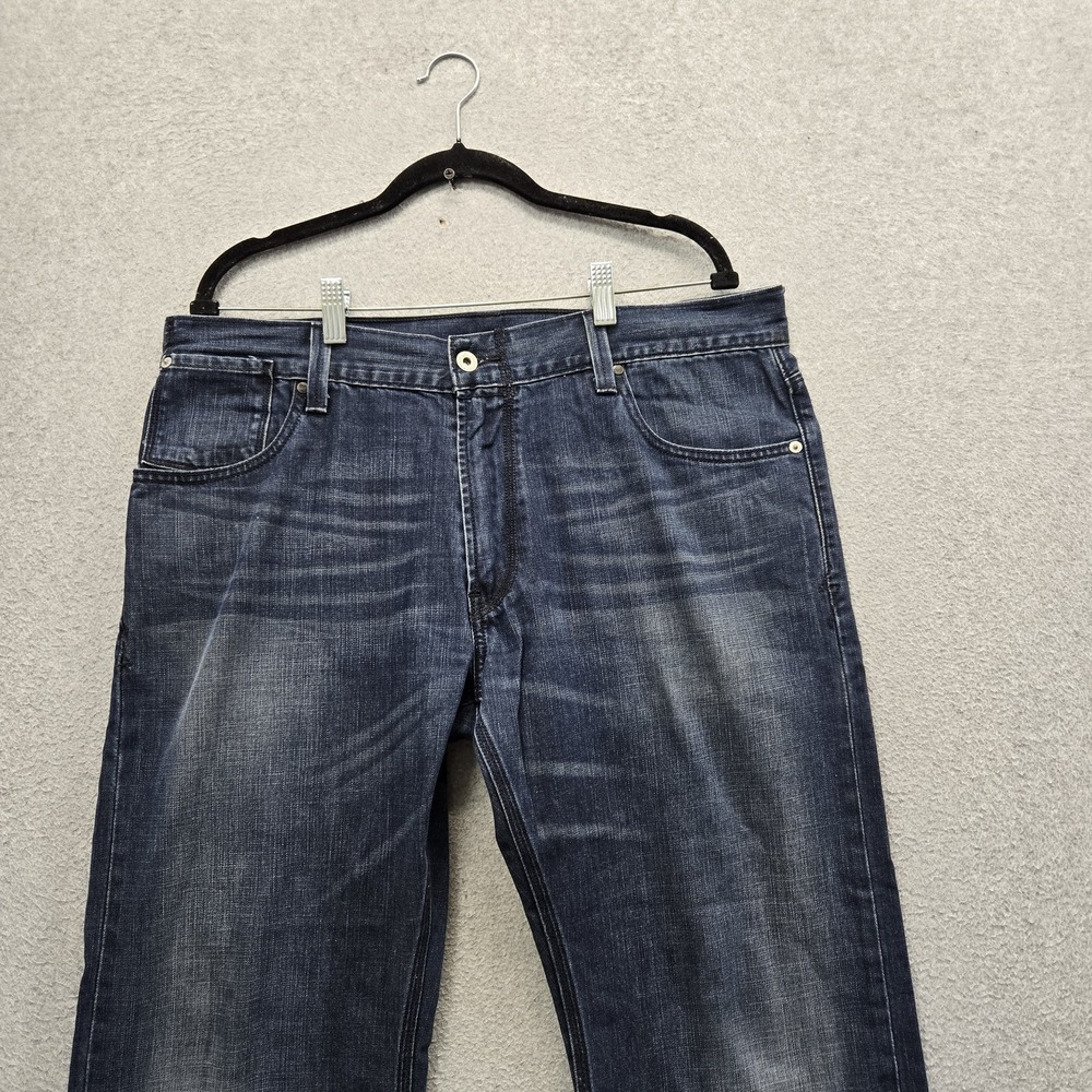 Levi's 514 Men Jeans 36X29 Blue Denim Slim Straight 29" Inseam - Picture 6 of 12